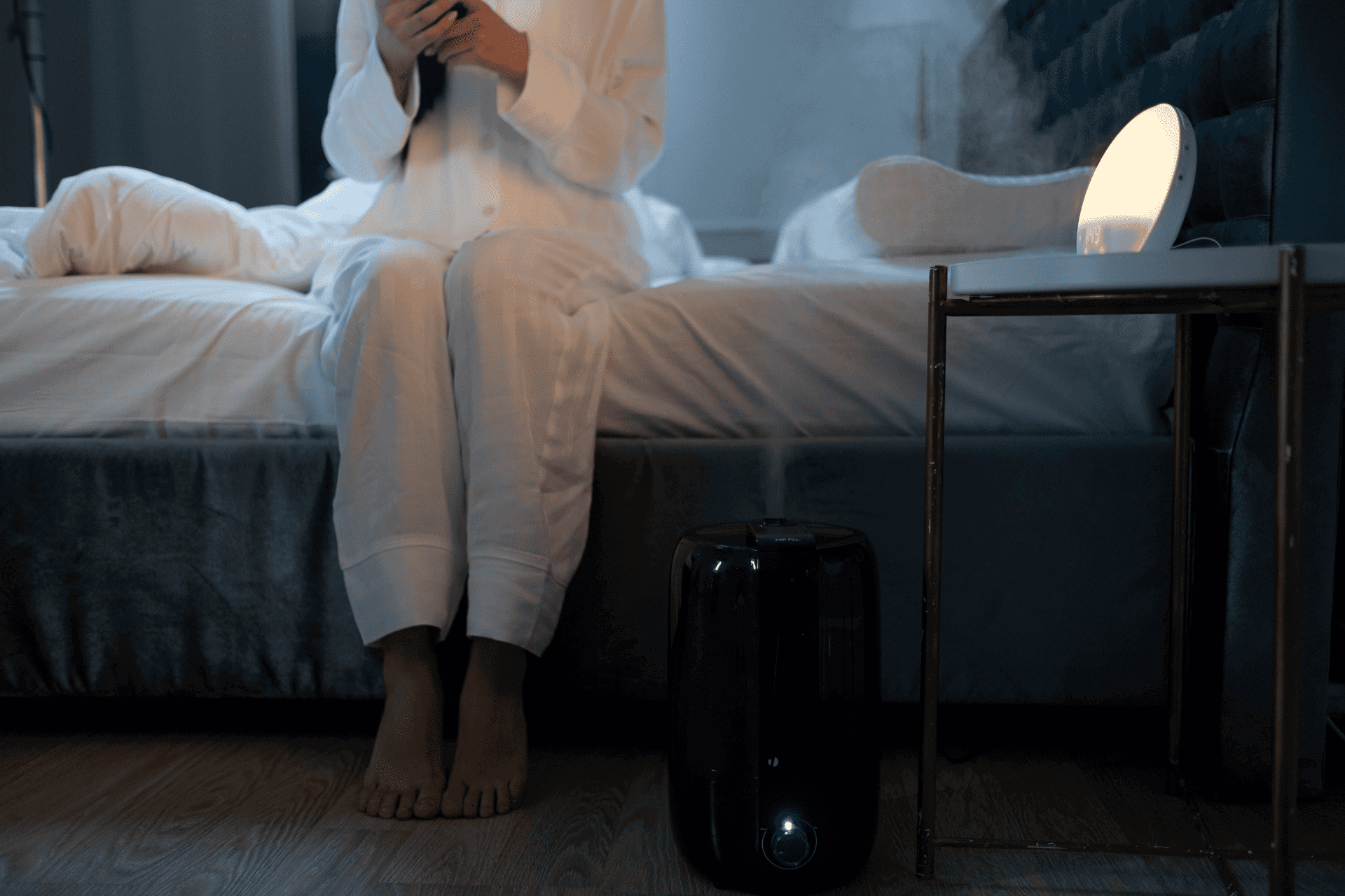 A Humidifier Placed On The Ground - LG Home Comfort