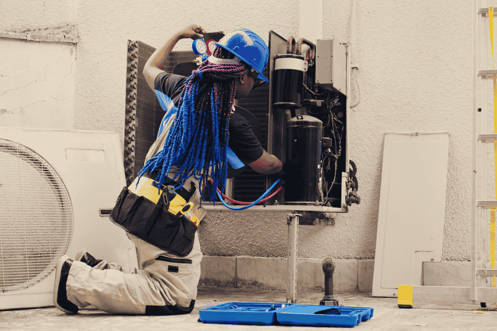 Regular maintenance on air source heat pump to prevent costly repairs and maintain efficiency - LG Home Comfort