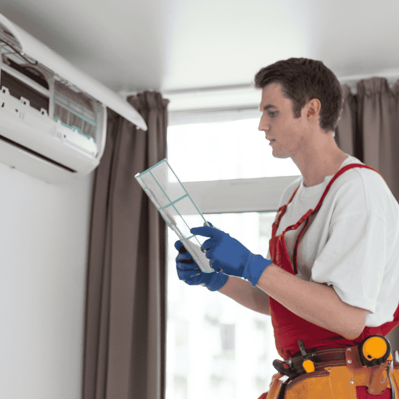 Air conditioner installation by LG Home Comfort