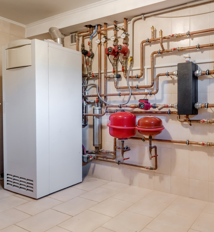 Replacing an old furnace with energy-efficient model in Kitchener - LG Home Comfort
