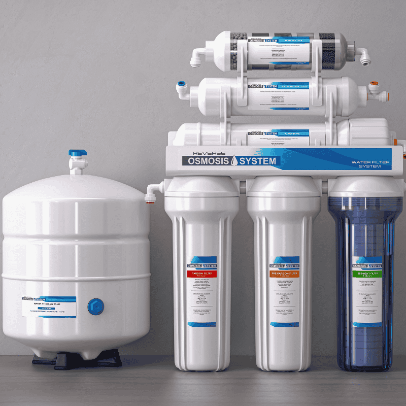 Reverse osmosis water-purification-system