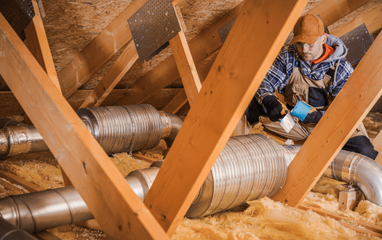 Installing-air-purifier-system-in-Fergus-ON-home-LG-Home-Comfort