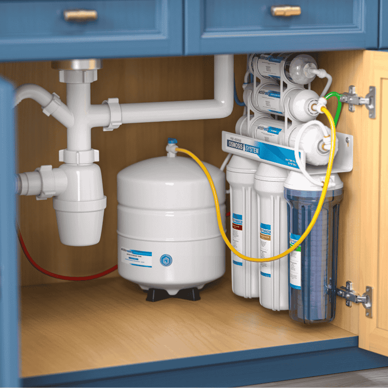 Efficient reverse osmosis water purification system - LG Home Comfort