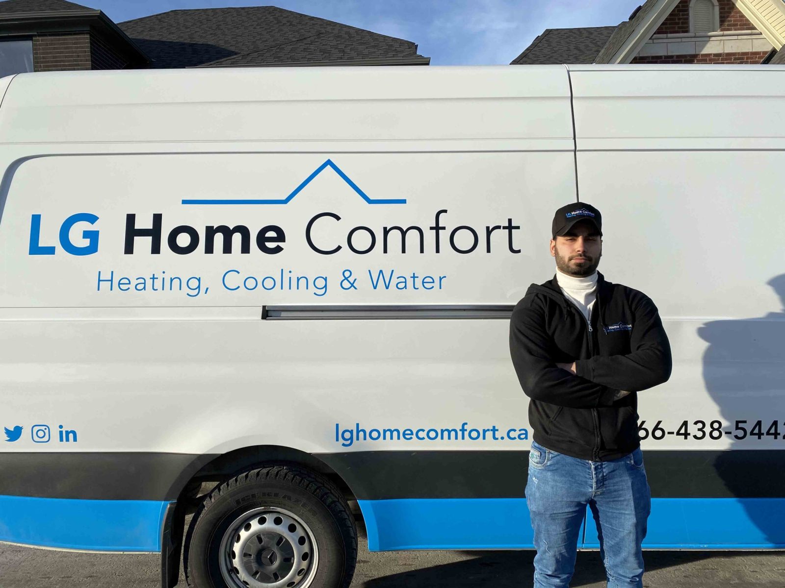 Experienced HVAC professionals by LG Home Comfort ensure comfort in St. Thomas and Elgin County