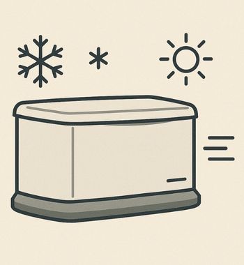 Quiet & Weather-Ready home generators
