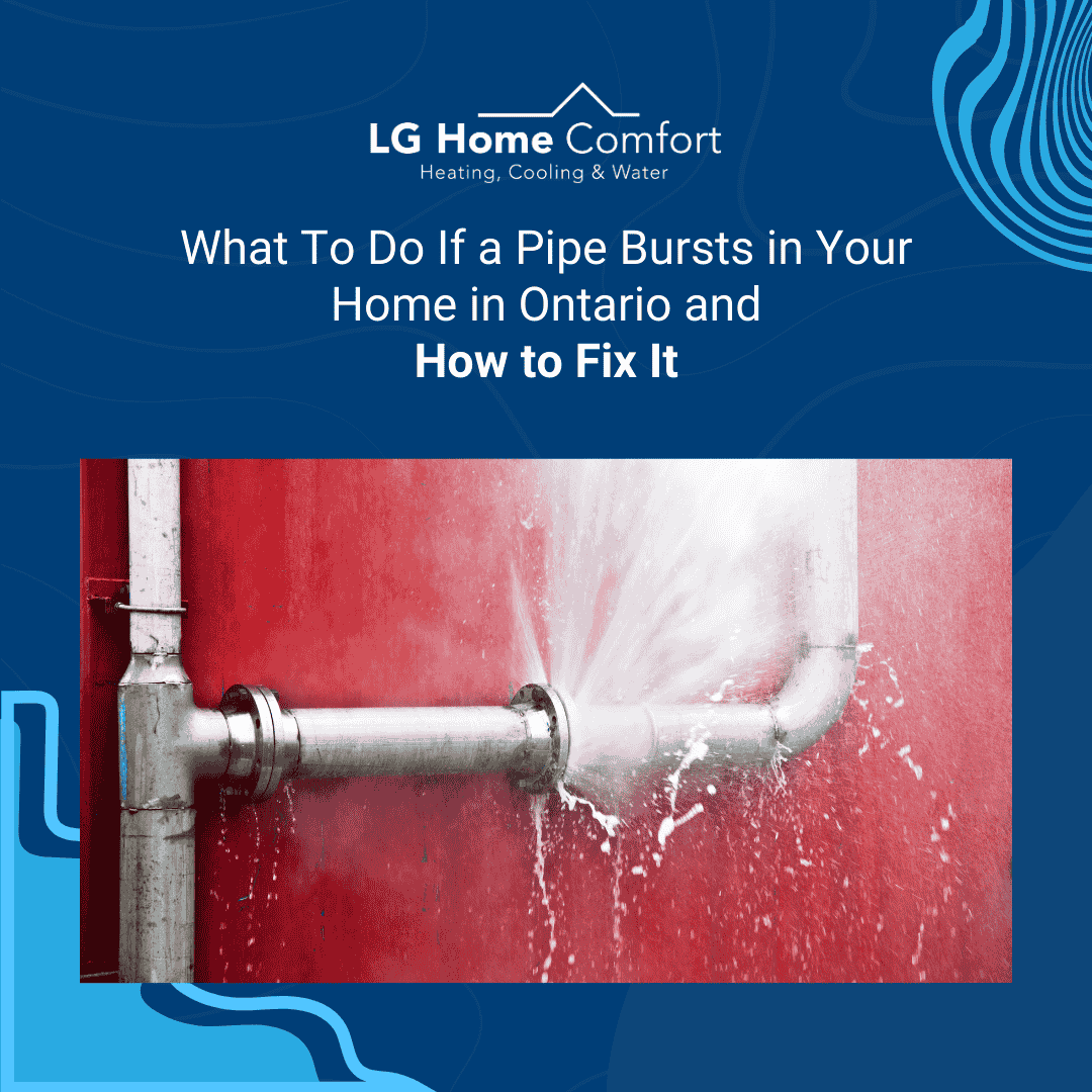 Water leaking from pipe Fix it | LGHome Comfort