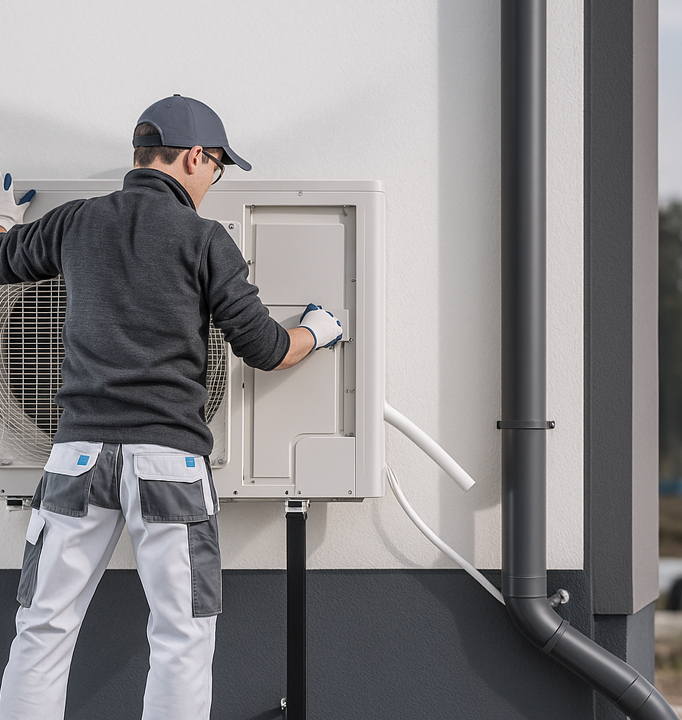 Expert heat pump maintenance by LG Home Comfort in Delhi Ontario