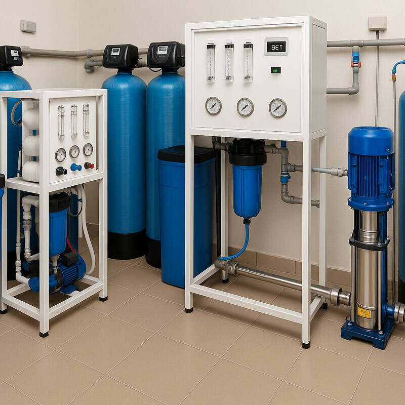 Hard water treatment system installation by LG Home Comfort in Tillsonburg