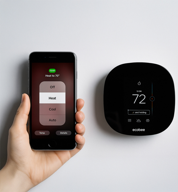 Smart furnace control for energy-efficient heating in Tillsonburg with LG Home Comfort