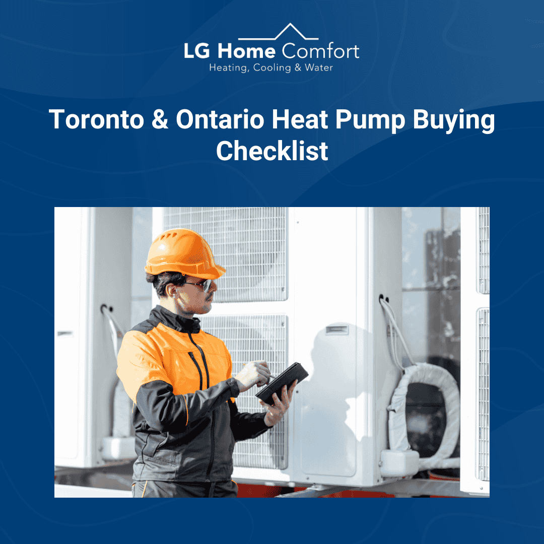 Heat Pump Buying Checklist