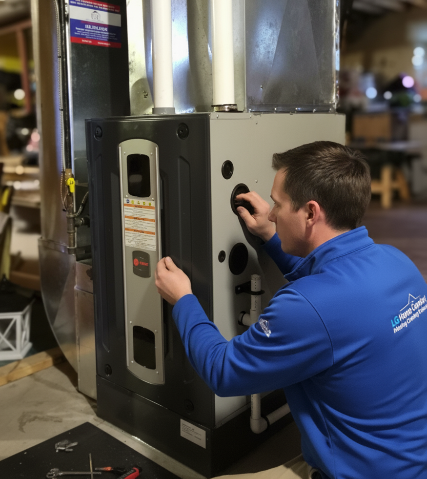 Furnace Maintenance in Kitchener to avoid costly breakdowns - LG Home Comfort