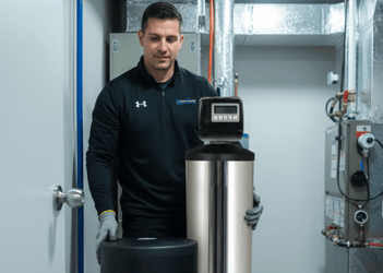 Home water purification system installed in Kitchener