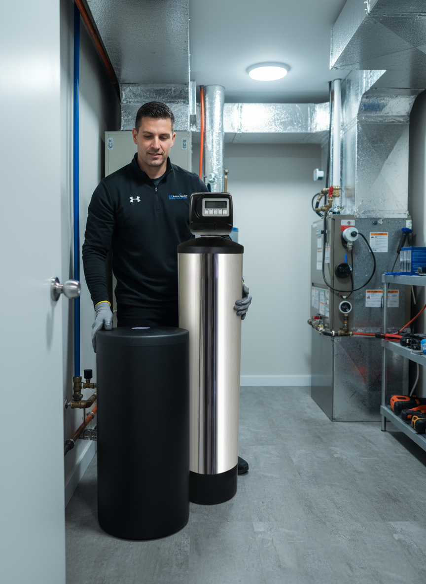 Home water purification system installed in Stratford